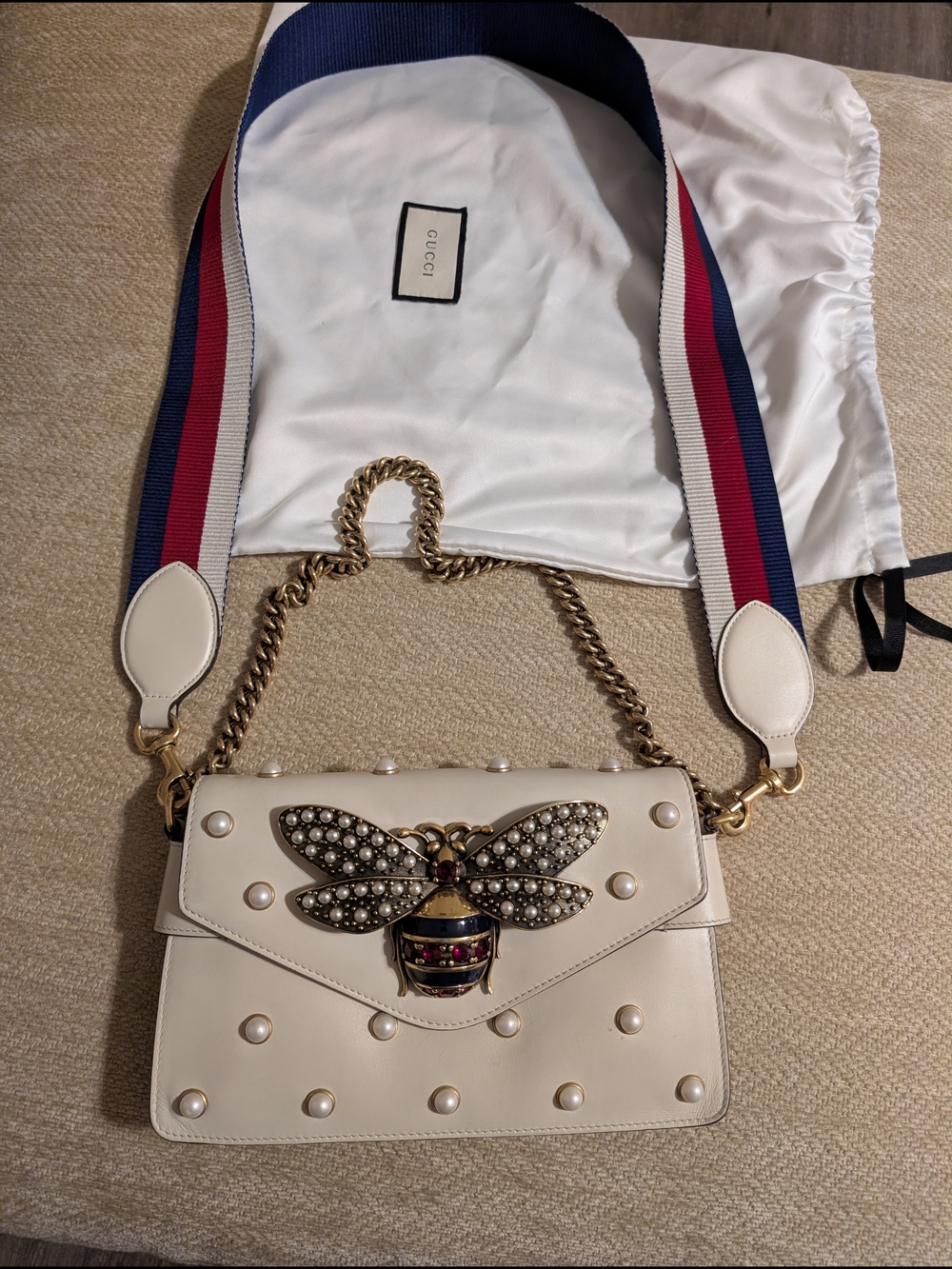 Authentic Gucci Crossbody Shoulder Purse